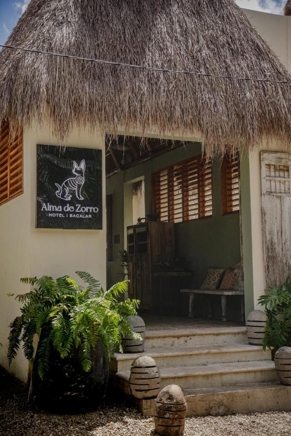 Hotel Alma De Zorro Bacalar Exterior foto
